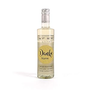 Herz & Heim® Bree Wein in einer kleinen Flasche (1 x 0.25 l) ein effektvolles Dankeschöngeschenk mit einem für Sie…