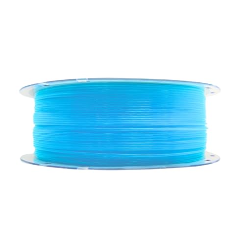 Image of EPAX High Speed PLA+ 3D Printer Filament, Fast PLA 3D Printing Filament, 1.75mm, Dimensional Accuracy + /- 0.03 mm, 1KG Spool (Glass Light Blue)