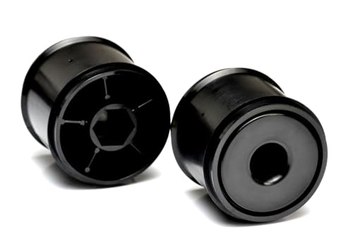 F1 Rear Disk Wheels (Black) (2) (Exotek F1 Tires Only) / Exotek / 2121