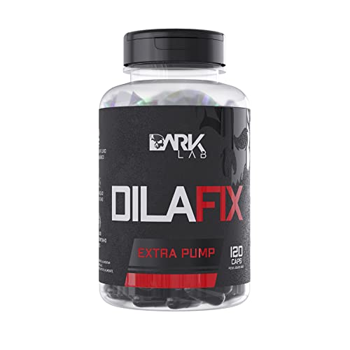 Dilafix Extra Pump Vasodilatador, Dark Lab, 120 Cápsulas