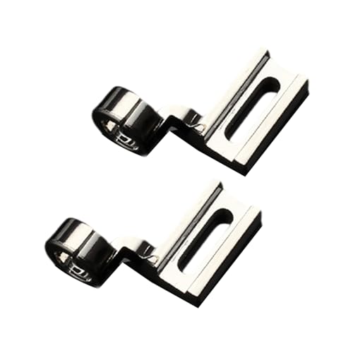 2 pegatinas intercambiables para impresora de pie de caña alta, caña baja, manga, manga, acolchada, pie de prensa, para coser, pie de aleación para coser