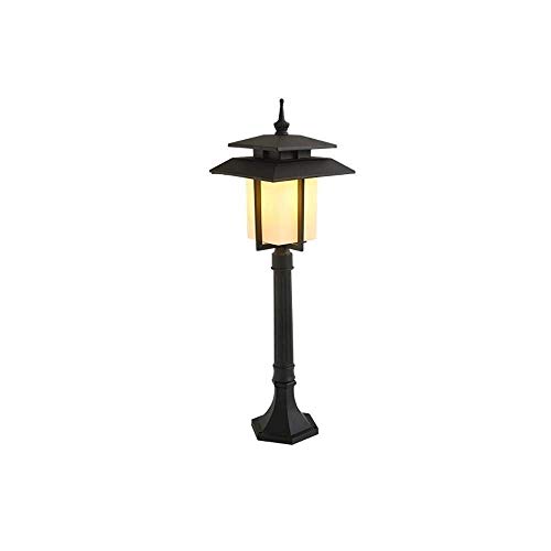 Luminaire pilier rétro pour sécuriser et éclairer vos allées