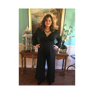 701 - Jumpsuit Plus Size Mesh Long Sleeves V Neck Wide Pants (2X, Black) #TOP1