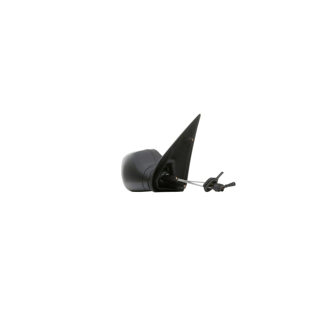 CG94 - Specchietto Retrovisore Meccanico Ripiegabile per PEUGEOT 106 | Lato Passeggero Destro | Calotta Nera, Anno 1991-1996, Lato Destro
