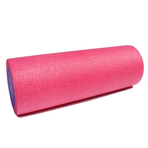 Rodillo de Espuma Sólida para Yoga y Masaje, Rodillo de Equilibrio para Fitness y Pilates, Alivio Muscular y Terapia Física, Color Rosa, 30 x 15 cm miniatura 1