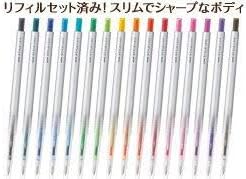 Uni-ball StyleFit Retractable Gel Ink Pen (UMN-139-28), Slim & Stylish Body, 0.28 mm, 16 Color Set image 2