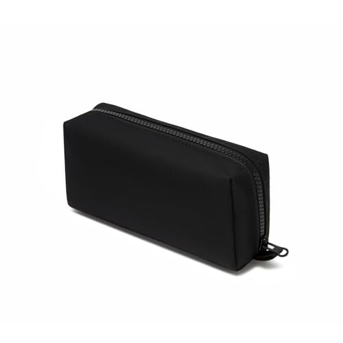 Image of Pencil Case Durable Oxford Pencil Pouch for Pens School Supplies (Black,Oxford)