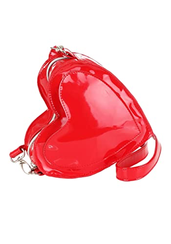 My Valentine Red Heart Purse grand sac cœur rouge pour ranger vos affaires de fête