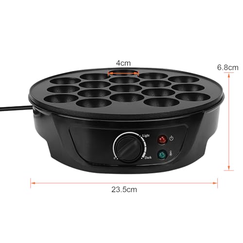 Ejoyous Takoyaki Maker, 18 Grids Household, Octopus Ball, Mini Electric, Baking Mold, Quick Breakfast Machine (EU) - Image 3