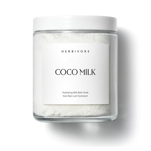 11 Best Bath Soaks for Sore Muscles: Relief That Works for Women Over 50 15 HERBIVORE Coconut Milk Bath Soak | Deeply Hydrating + Skin Softening, Soothing Light Coconut Scent, Vegan, Plant-Based, 237 mL / 8 oz
