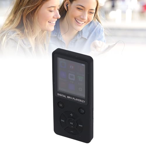 Tomantery Reproductor MP3 MP4 HiFi Portátil de 64 GB con 5.0 para Deportes y Ejercicio ABS Negro (Negro) - imagen 5