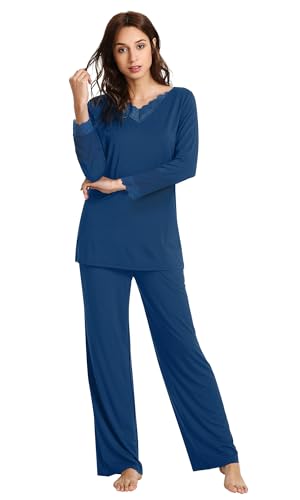 Image of WiWi Women's Cotton Maxi Nighty Gown (Pack of 2)
