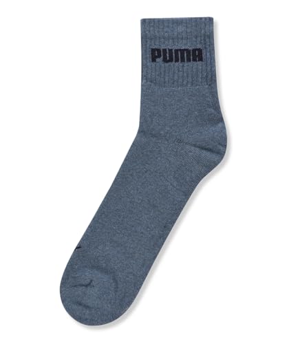 Image of Puma Unisex Cotton 1 pair of Quarter Sport Socks for Training