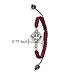 Confirmation Bracelet Adjustable Cord Red with Holy Spirit Dove Cross, Catholic Confirmation Gifts, 3 Inch