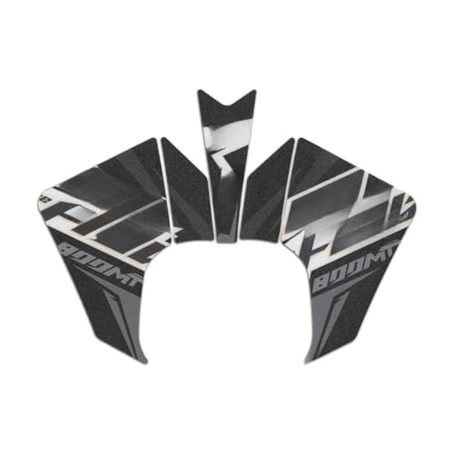 Autocollant réservoir moto protection bouchon anti-rayures givré 800MT