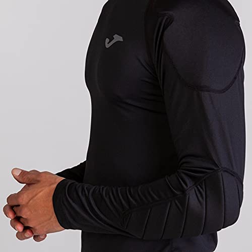 Joma Protect Camiseta Interior Con Protecciones de Portero, Hombre, Negro, S-M