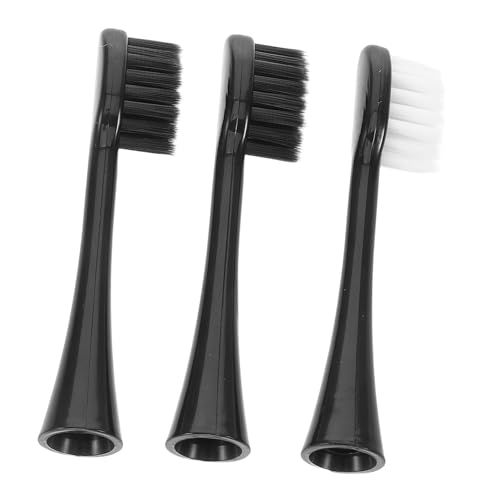 PartyKindom 3pcs Soft Electric Toothbrush Replacement Heads Gentle Cleaning Brush Heads for Adults Durable Soft Bristles Compatible with Electric Toothbrush Models