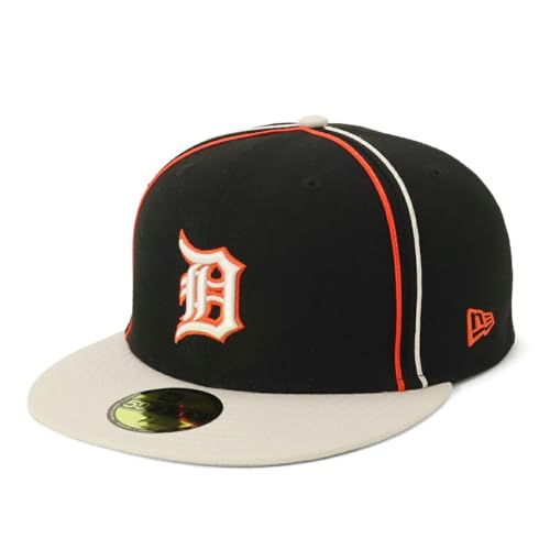 ニューエラ(new era) ニューエラキャップ 59FIFTY MLB 2トーン DETブラック/ストーン 7 5/8 5950 MLB SOUTACHE DETTIG BLK CHR 14388852 NER36C6811