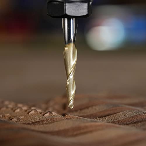 Spetool W01015 Tapered Ball Nose End Mill 1/4 Inch Shank thumb #5