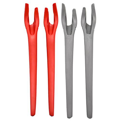Kit de caoutchouc en silicone rouge et gris compatible avec lunettes Radar EV Path