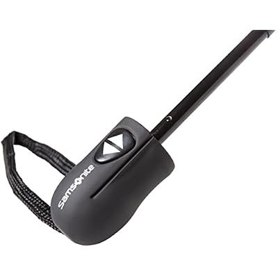 Samsonite Compact Auto Open/Close Umbrella, Black, One Size