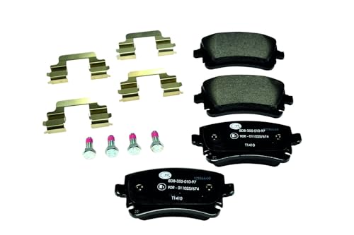 Kit plaquettes de frein HELLA T1410 remède contre la perte de freinage AUDI VW