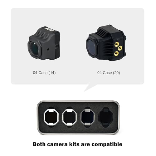 Image of Lens Modification Parts & Aluminum alloy Cooling Upgrade Kit For DJI O4 Air Unit Compatible with O3 Frame (ND Filter Set)