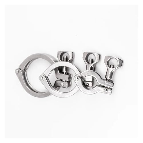 Collier Tri Clamp SUS 304 en acier inoxydable de 2 pouces pour fluides - 5