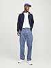 JACK & JONES Jjerush Harrington Bomber Noos, Giacca Blu Navy, L Uomo #4