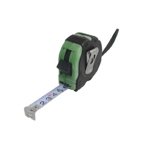 Aexit Black Green Tools & Home Improvement Retractable Plastic Housing 3 Meters Steel Tape Measures Measuring Tape