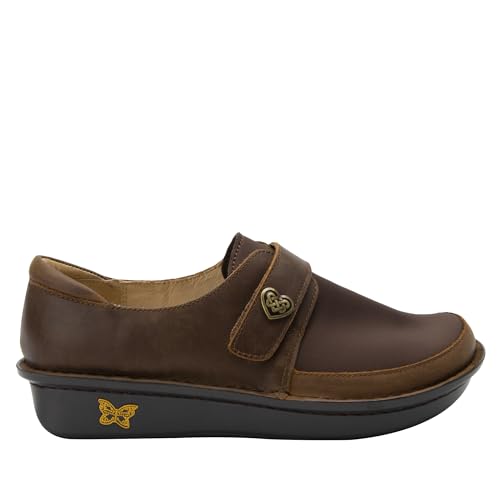Image of Alegria Women's Brenna Leather Comfort Loafer Shoes