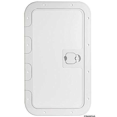 OSCULATI Portello Esterno Bianco 350 x 600 mm