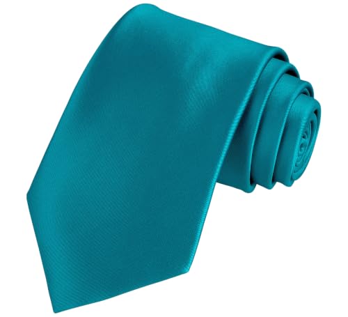 Image of TIE G Solid Satin Woven dyed Color Formal Black Necktie and Pocket Square Sets in Gift Box