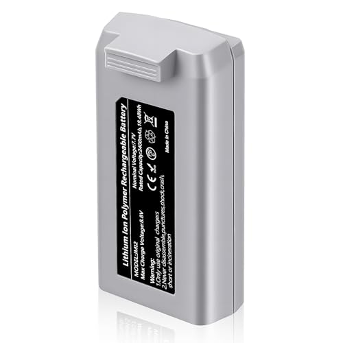 Spicula Mini 2 Mini 4K Battery 1 pack 2400mAh capacity intelligent drone replacement battery maximum flight time 31 minutes compatible with DJI Mini 4K/2/SE/2 SE drones