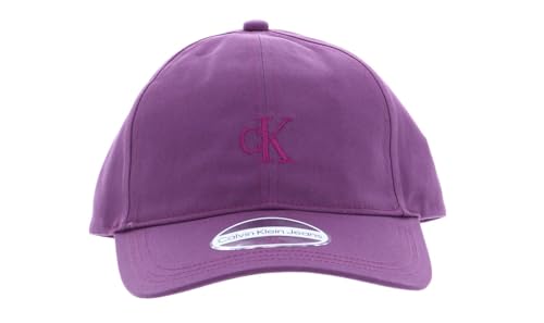 Casquette Calvin Klein Minimal Monogram couleur framboise ajustable - 2