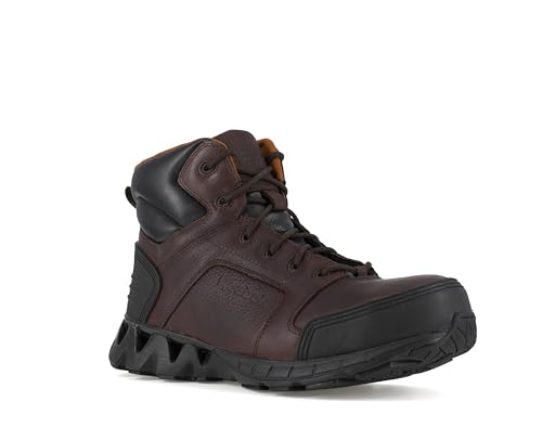 Reebok Work Men's Zigkick RB7005 Work Shoe, Brown