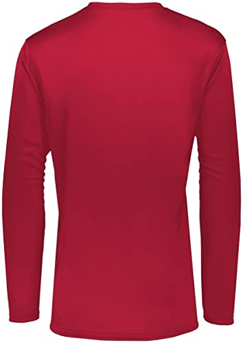Holloway Momentum Long Sleeve Tee M Scarlet #TOP2