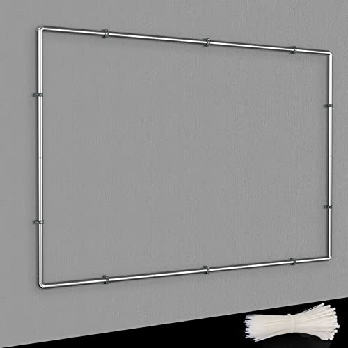 Windscreen4less Wall Mounted Banner Frame 4x8