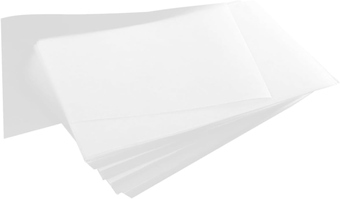 LIFKOME 16k Translucent Tracing Paper 500 Sheets (5 Packs) Calligraphy Ink Writing Copy Transfer Paper for Artists and Students