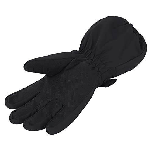 Kids Waterproof Winter Gloves Warm Snow Gloves Boys Girls Ski Gloves Toddler Mittens Windproof Black M #TOP2