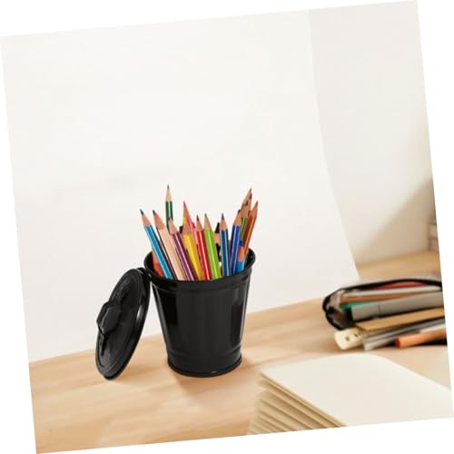 3Pcs Linda Caneca de Escritorio con Tapa Versátil para Oficina miniatura 4