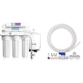 APEC Water Systems ROES-PH75 Essence Series Top Tier Alkaline Mineral pH+ 75 GPD 6-Stage & ICEMAKER-KIT-38-14-RO-A Ice Maker Installation Kit