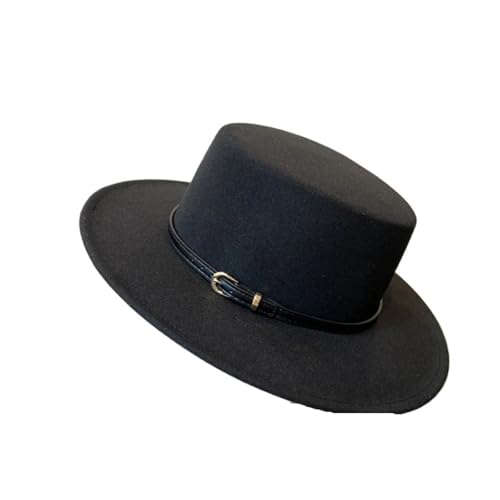 Chapeau en feutre femme à large bord pour look automne-hiver