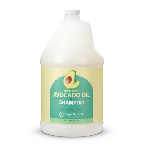 Image of Ginger Lily Farms 100% Pure Avocado Oil Shampoo, 128oz