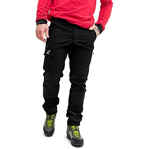 RevolutionRace Men's Nordwand Trousers, Durable Trousers for Hiking, Walking, Exploring and All Other Outdoor Activities, Black, M Cover