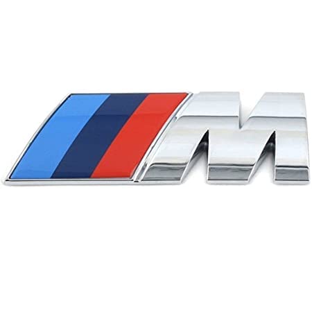2x ORIGINAL BMW M Emblem Logo Kotflügel 45x15mm selbstklebend 51148058881