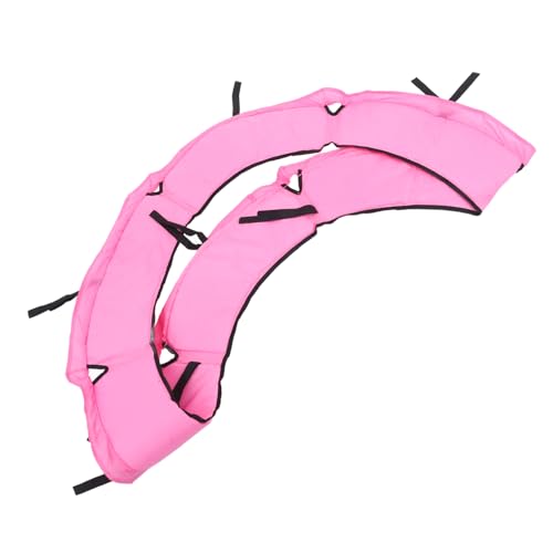 VANZACK Pink Trampoline Pad Replacement, 47.24 Inch Trampoline Spring Cover, Oxford Cloth, Easy Install, Full Edge Protection for Kids, Fits 1.2m Diameter Trampoline