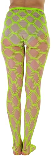 Image of ToBeInStyle Women's Large Mesh Fishnet Patterned Pantyhose Tights