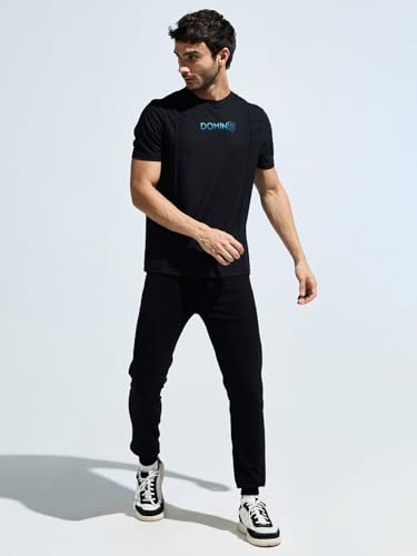 Image of Men's Pintuck T-Shirt with Multi Reflector Logo Print