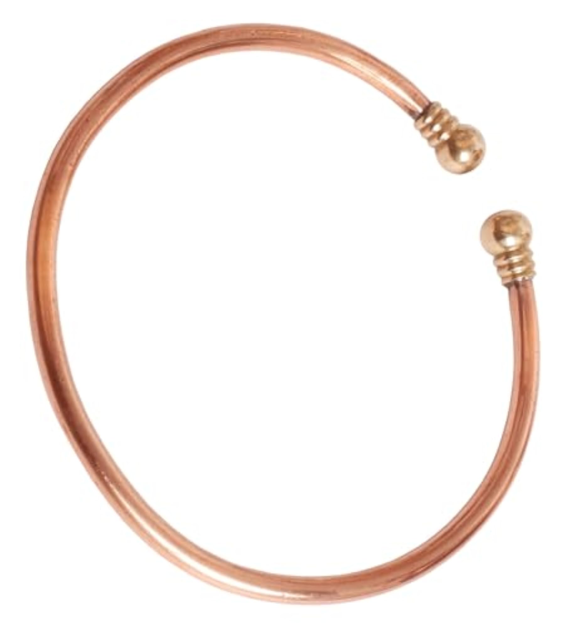 Women's Handcrafted Copper Anklet, Health Benefactor